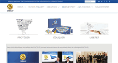 Desktop Screenshot of cresusalsace.org