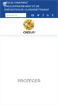 Mobile Screenshot of cresusalsace.org